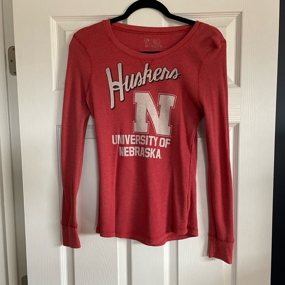 Nebraska Cornhusker womens thermal shirt